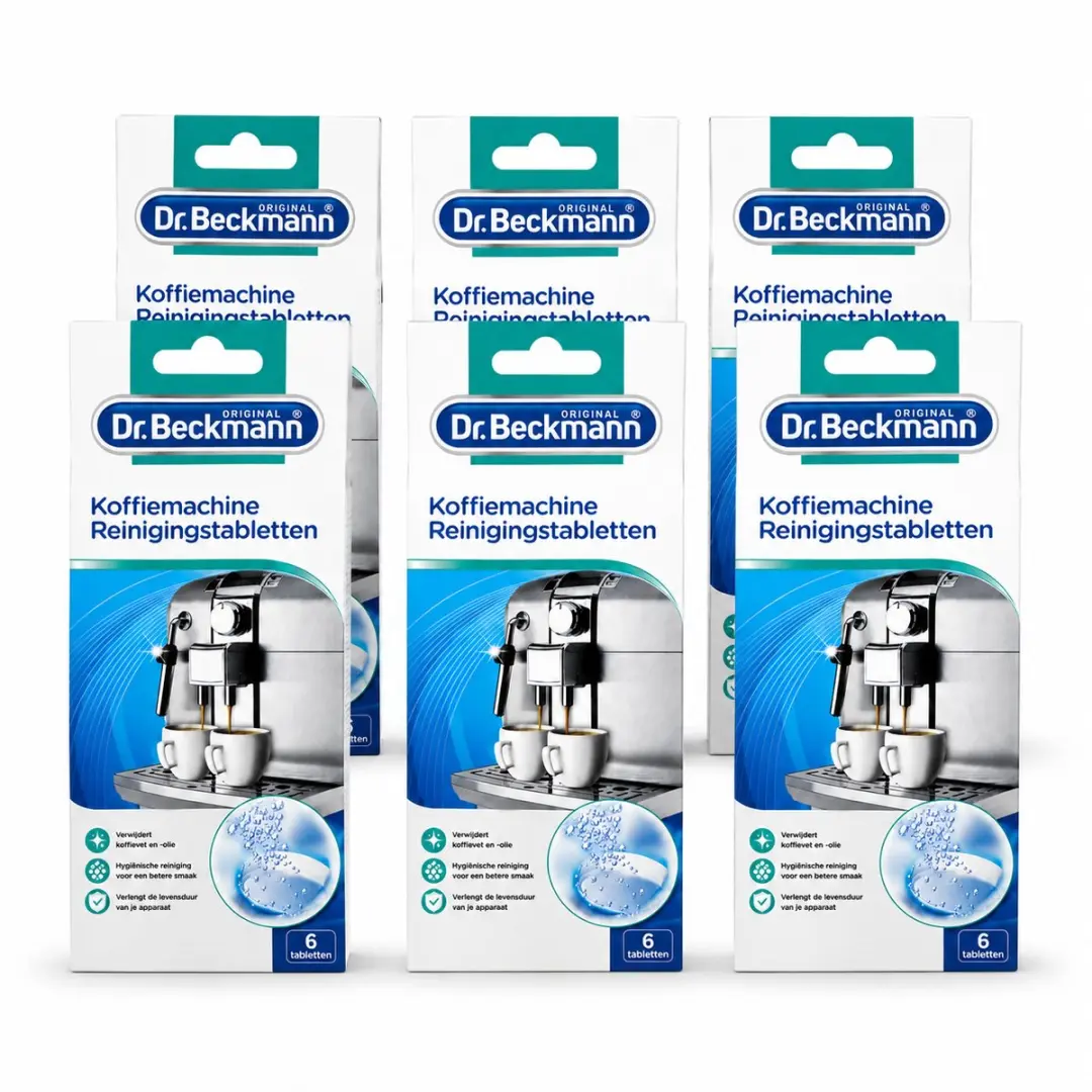 Dr. Beckmann Koffiemachine Reinigingstabletten 6 Stuks