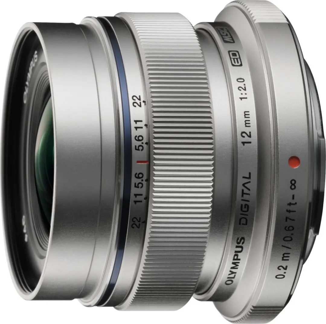Olympus M.Zuiko Digital ED 12mm f/2 Groothoekobjectief