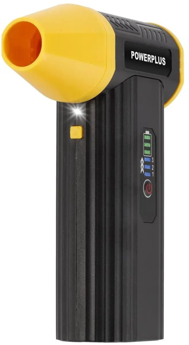 Powerplus POWX3100 Mini Stofzuiger & Luchtblazer 55 Airwatts - Zwart