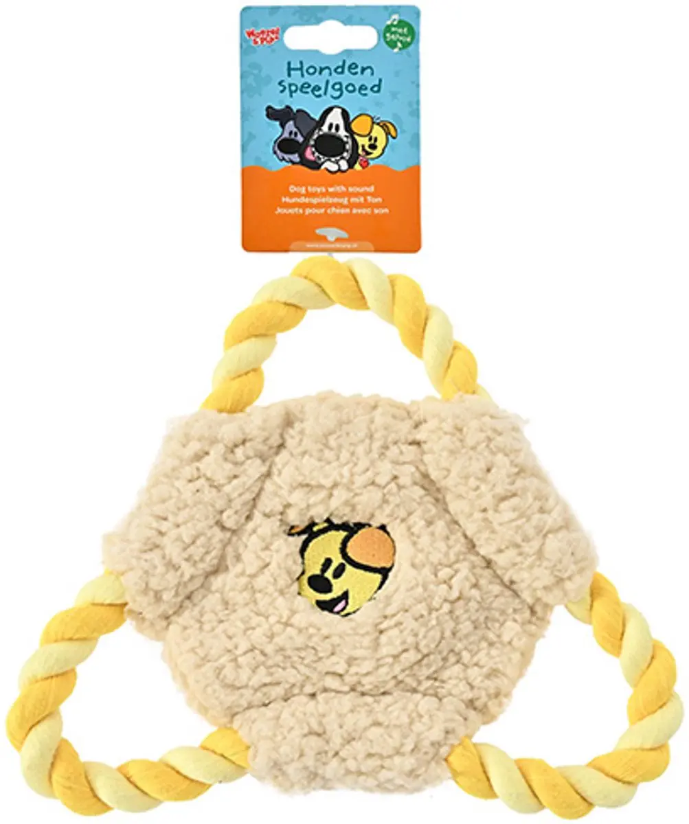 Woezel & Pip Floss Pip + Piep Frisbee Hondenspeelgoed 20cm