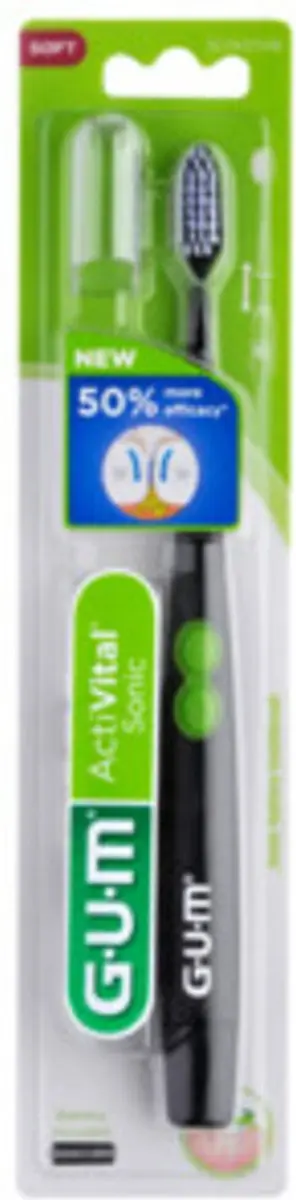 Gum Sonic Daily Elektrische Tandenborstel - Zwart