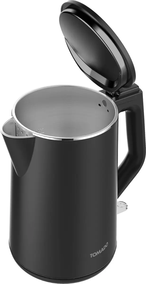 Tomado TWK1708B Waterkoker 1,5L - 2200W - Matzwart