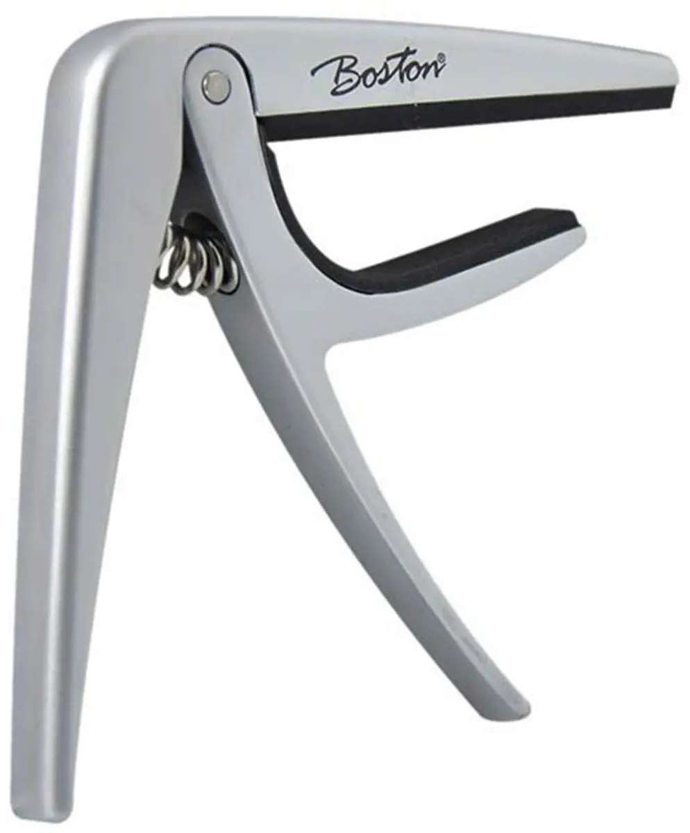 Boston BC-86-TI Capo Klassieke Gitaar - Zilver