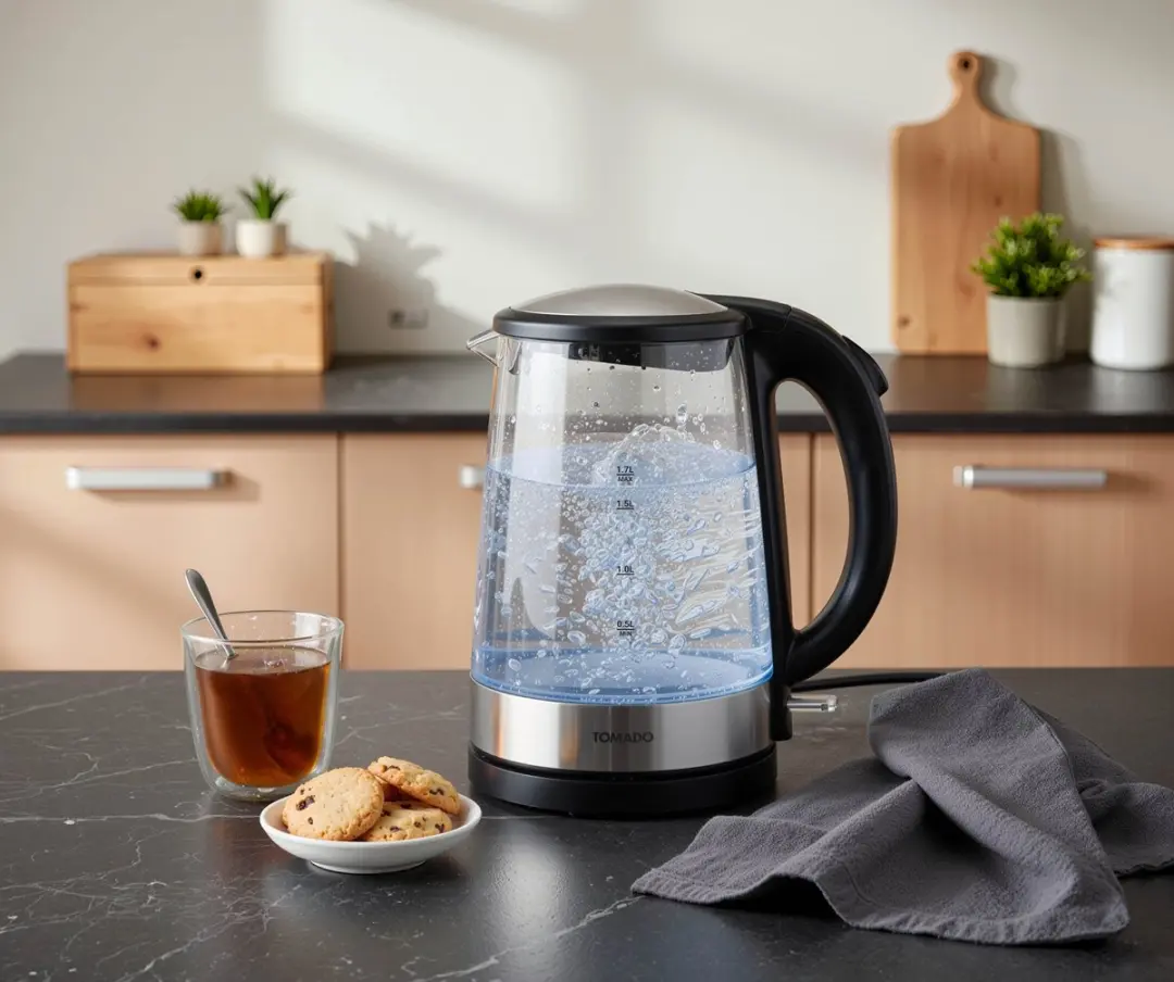 Tomado TWK1706G Waterkoker 1,7L - Blauw LED - 2200W