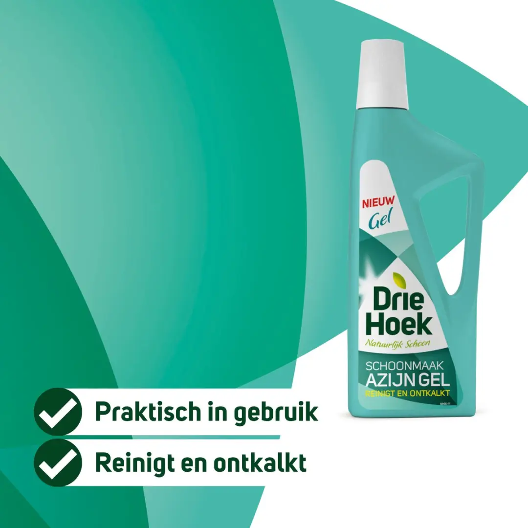 Driehoek Azijngel 725ml - 6 Stuks