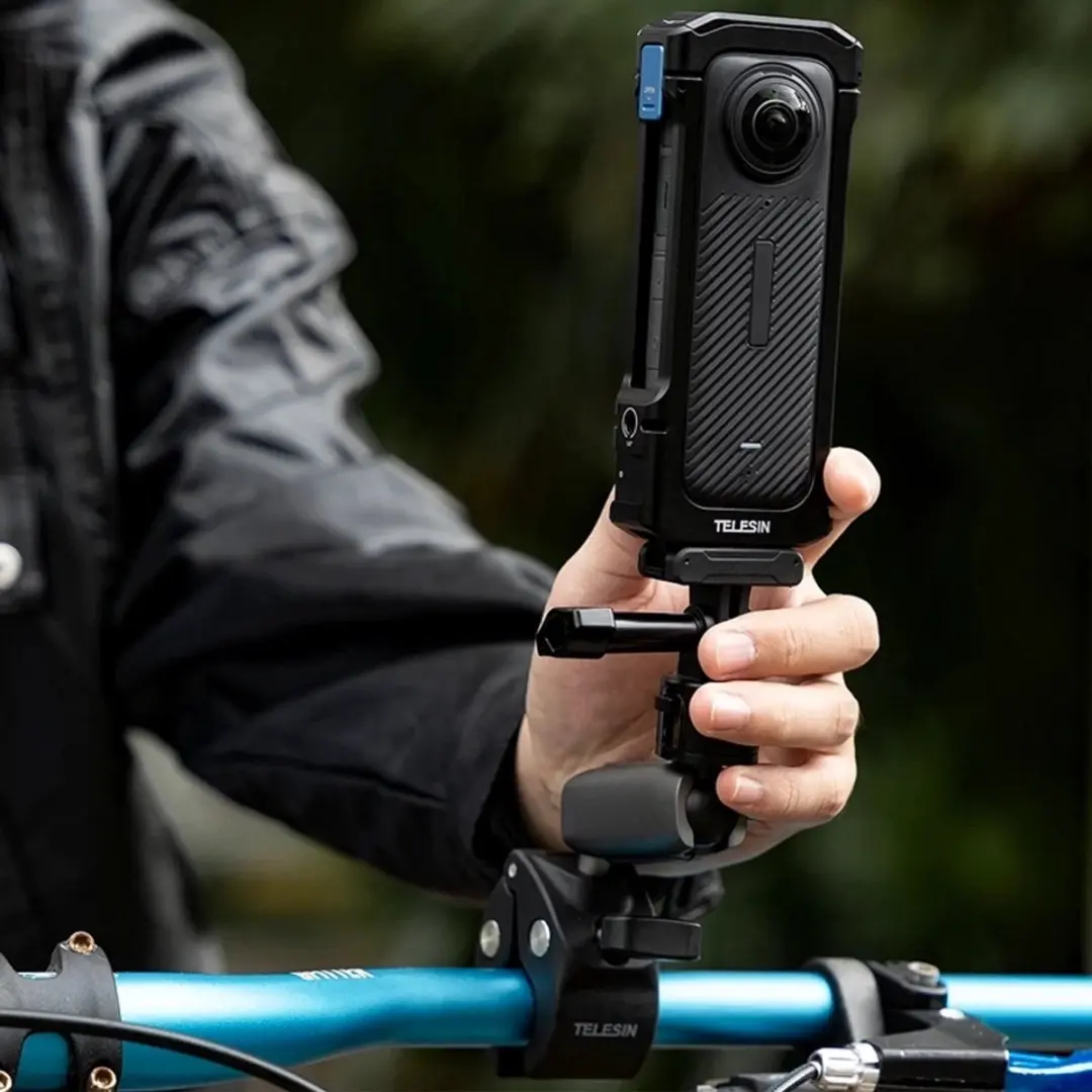 Telesin Aluminium Uitbreidingskooi S6-FMS-12-TIS - Insta360 X4