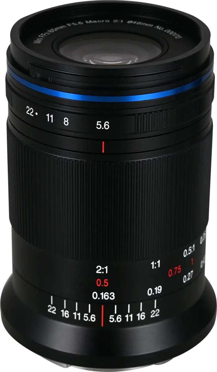 LAOWA 85mm f/5.6 2X Ultra Macro APO MILC - Zwart