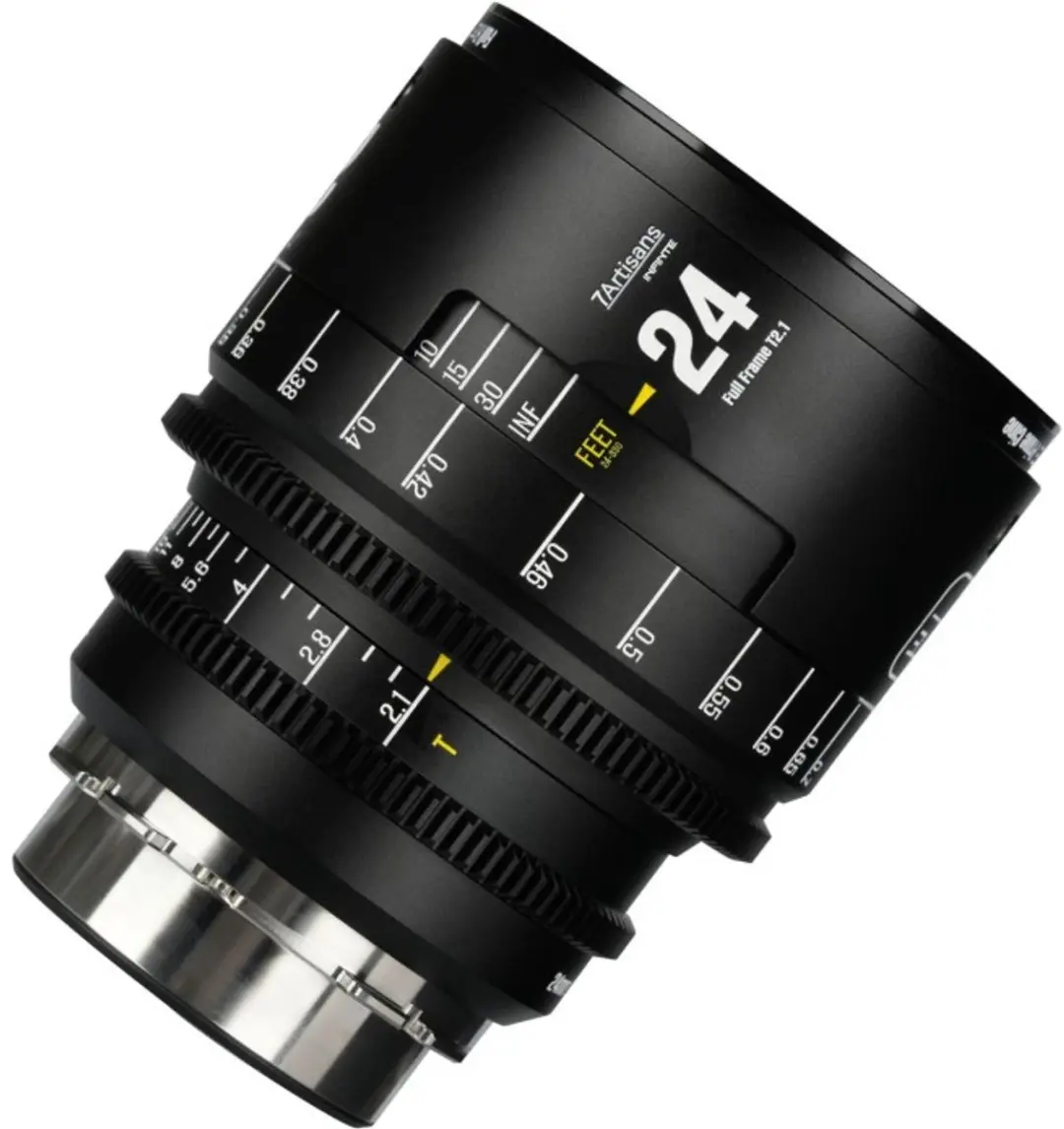 7Artisans 24mm T2.1 Infinte PL Mount - Videografie - 82mm
