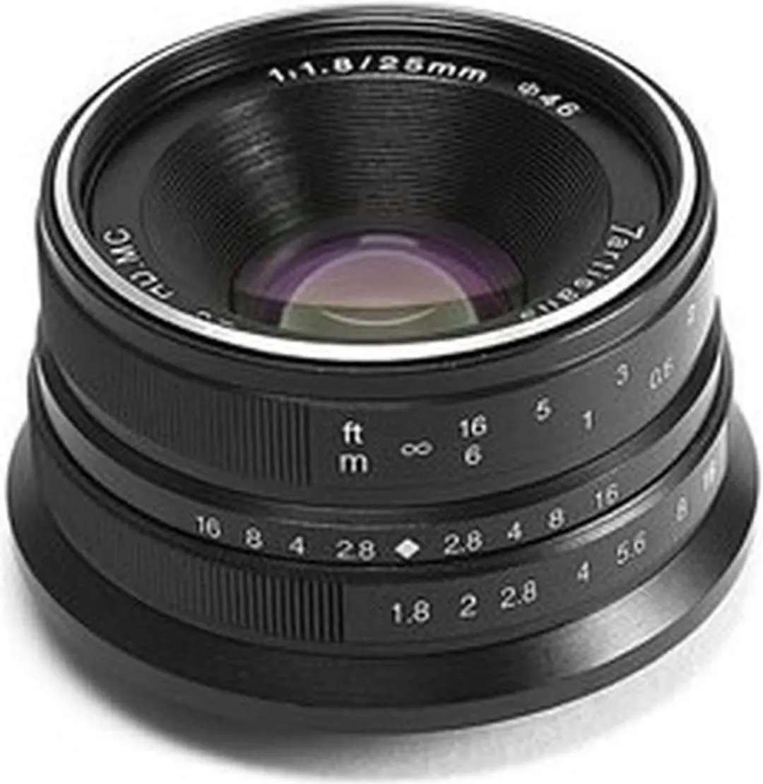 7Artisans 25mm F1.8 Fujifilm X-Mount - 46mm Filter