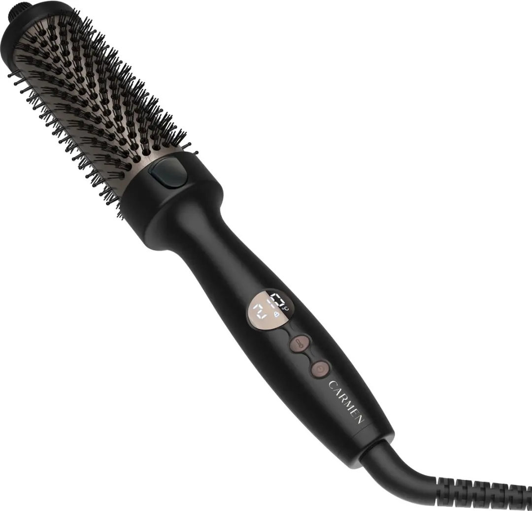 Carmen CTB3830B Krulborstel 38mm - 5 Warmtestanden - Zwart