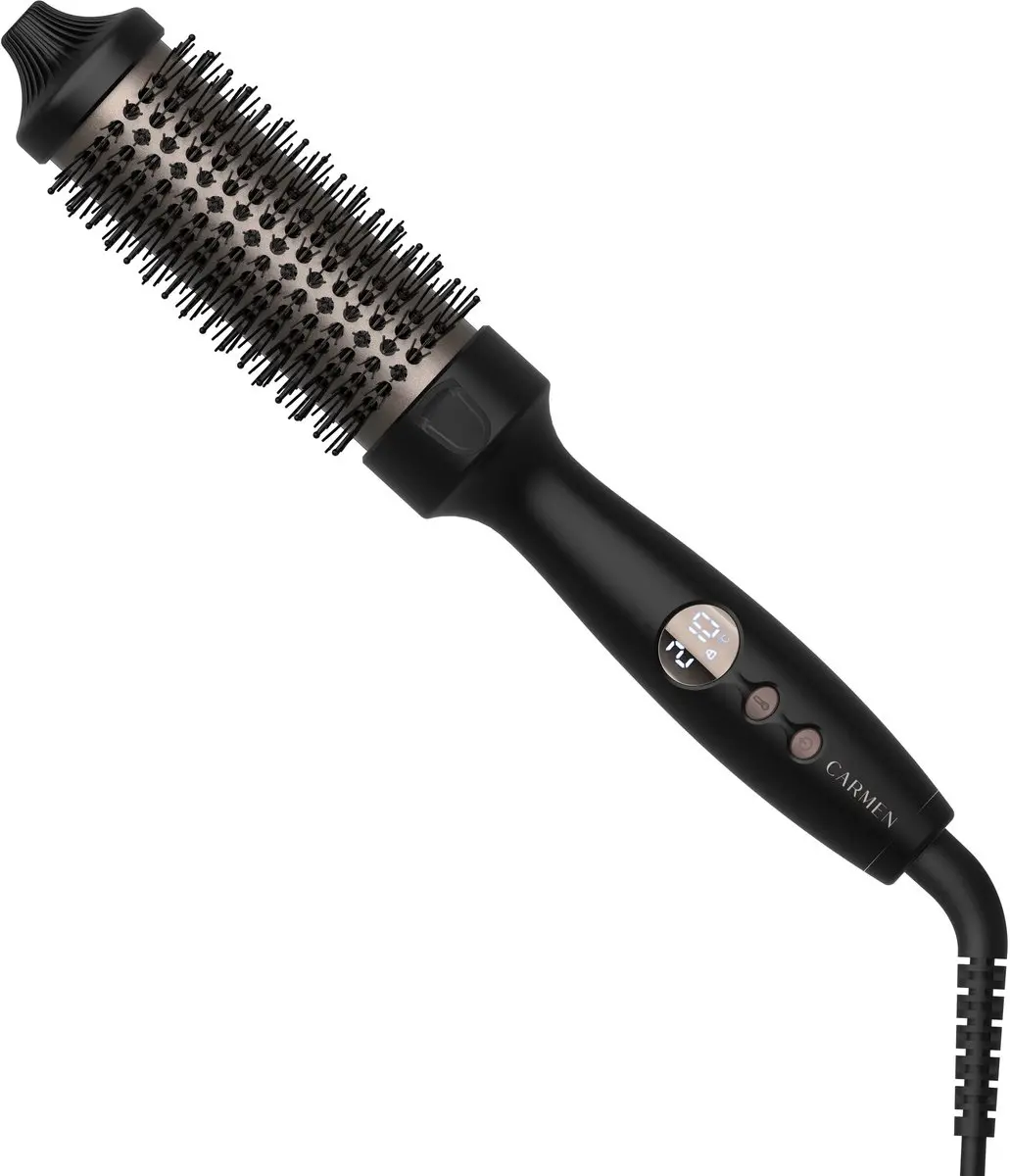 Carmen CTB3830B Krulborstel 38mm - 5 Warmtestanden - Zwart