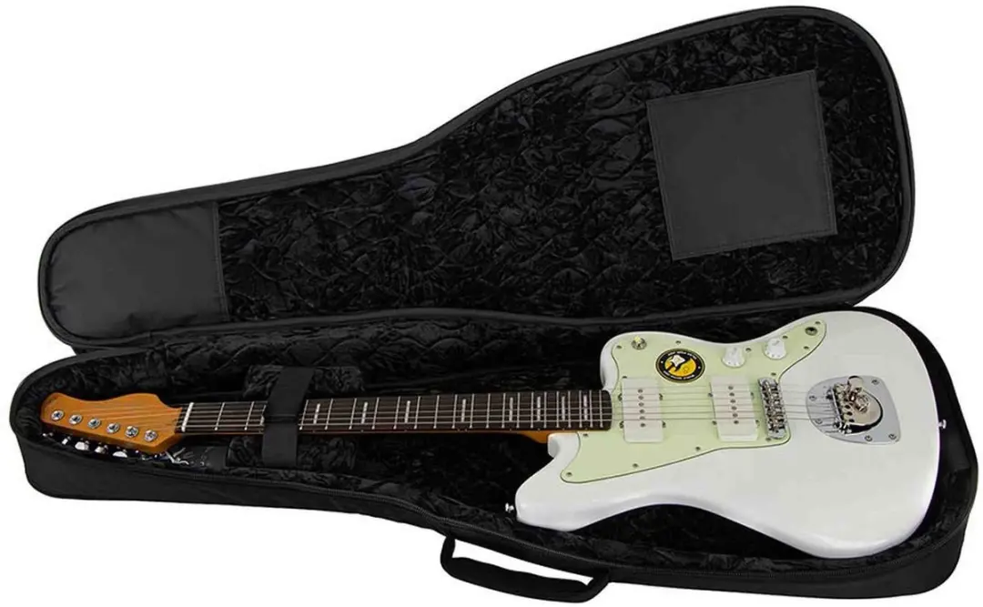Boston EGB2-565 Deluxe Gigbag 2 Elektrische Gitaren - 25mm Padding - Zwart