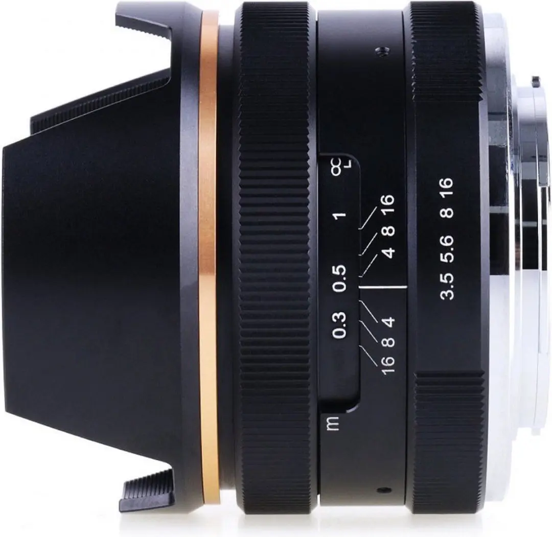 MCOPLUS MCO14mm F/3.5 Lens - Sony E-Mount - 52mm
