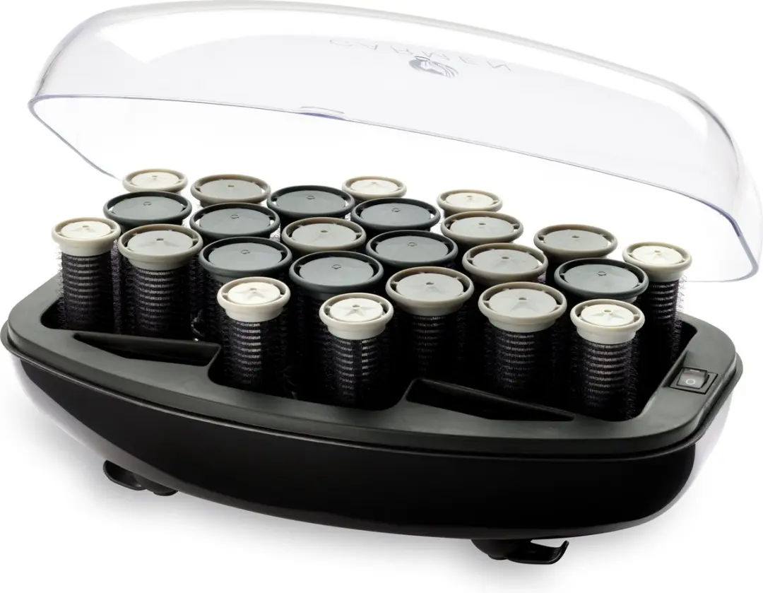 Carmen Pro C5040 Krulset - 24 Rollers - Zwart