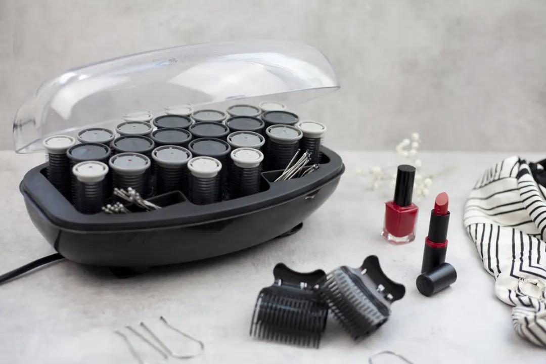 Carmen Pro C5040 Krulset - 24 Rollers - Zwart