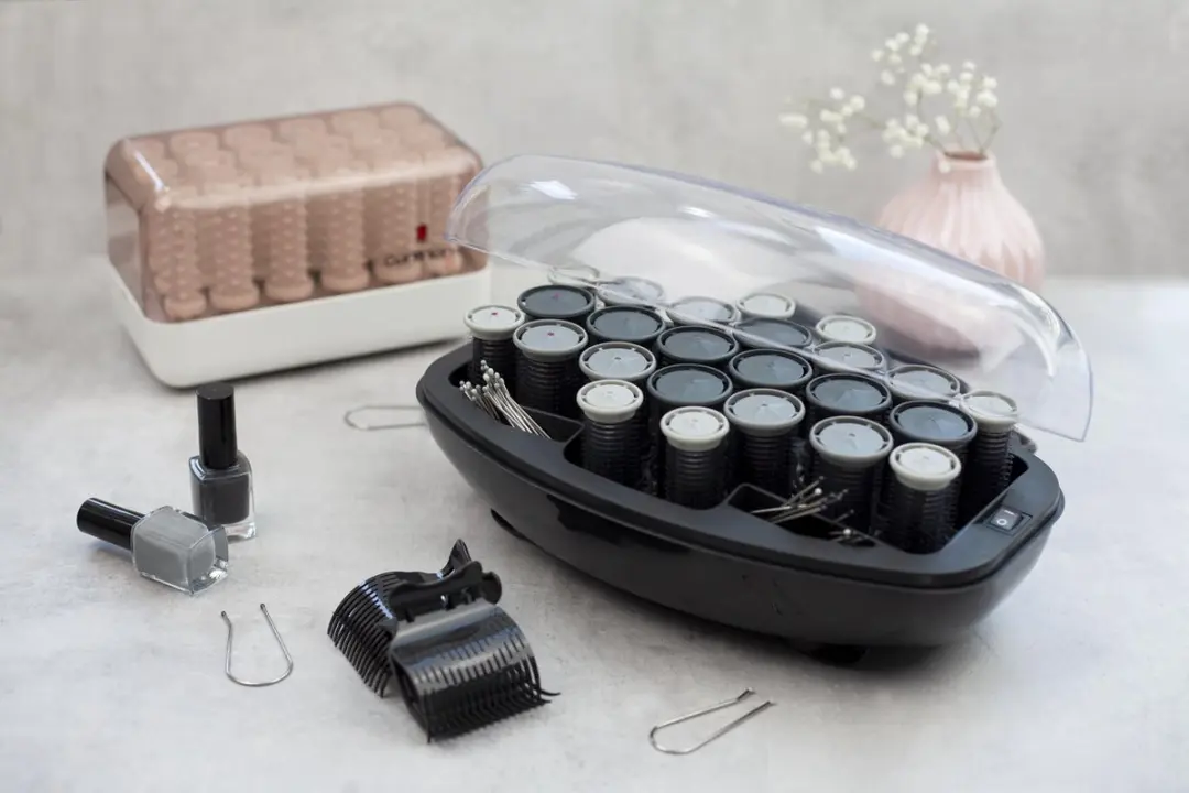Carmen Pro C5040 Krulset - 24 Rollers - Zwart