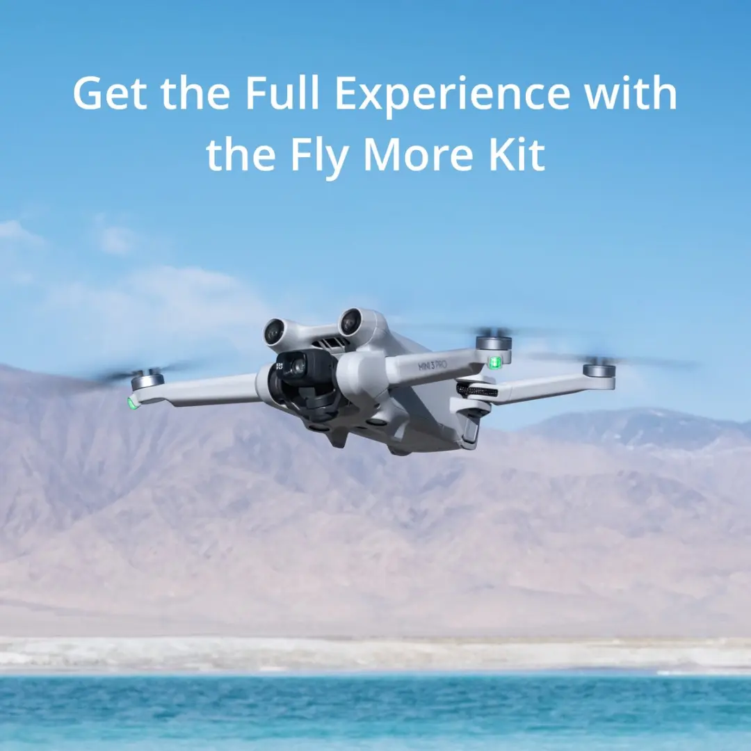DJI Mini 3 Pro CP.MA.00000495 Drone - Fly More Kit - Grijs