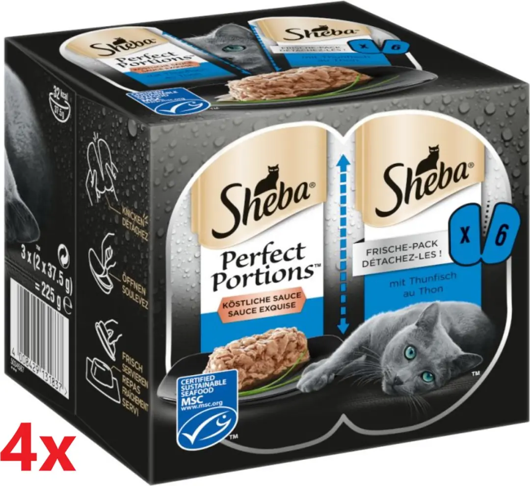 Sheba Perfect Portions Adult Paté Tonijn