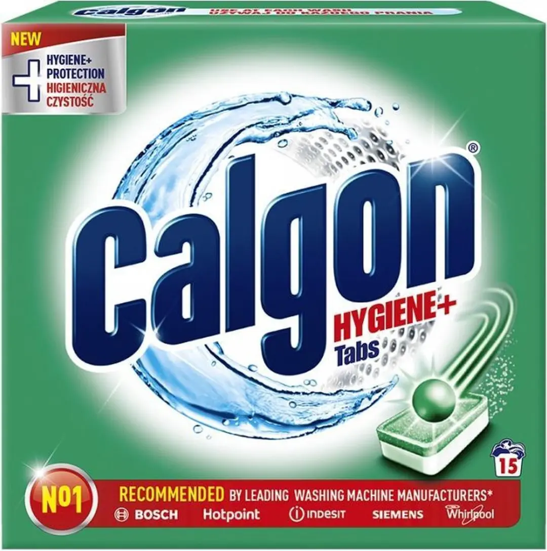 Calgon Hygiëne+ Tabs Wasmachineontkalker 15 Stuks