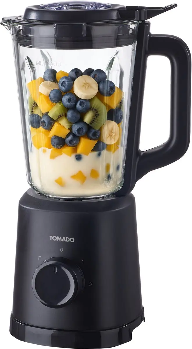 Tomado TTB1502B Blender 1.5L - 500W - Zwart