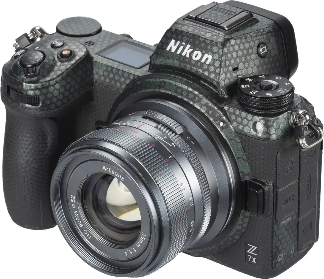 7Artisans 35mm F1.4 III Nikon Z Objectief - 52mm Filter
