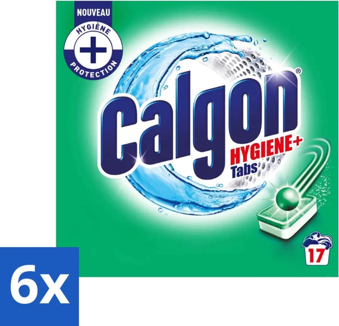 Calgon Ontkalkingscapsules 221g - 6 Stuks
