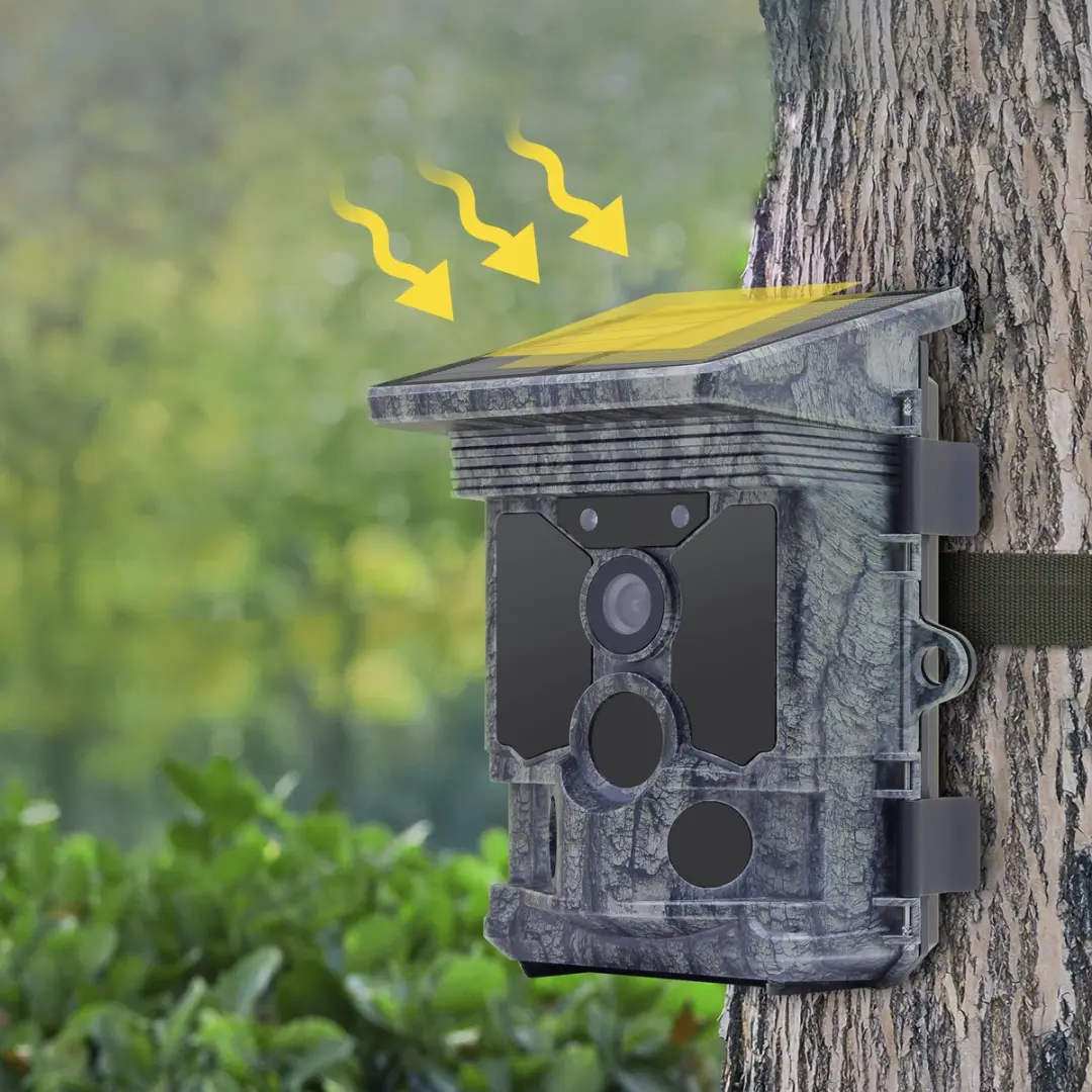 Stealth Gear Fox Solar 4K Wildcamera - 46MP - 256GB - Camouflage