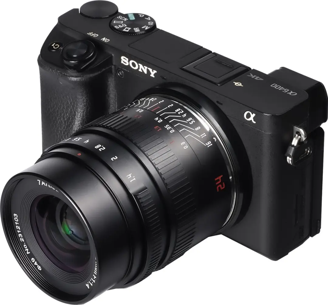 7Artisans 24mm F1.4 Sony E-Mount Objectief - 49mm