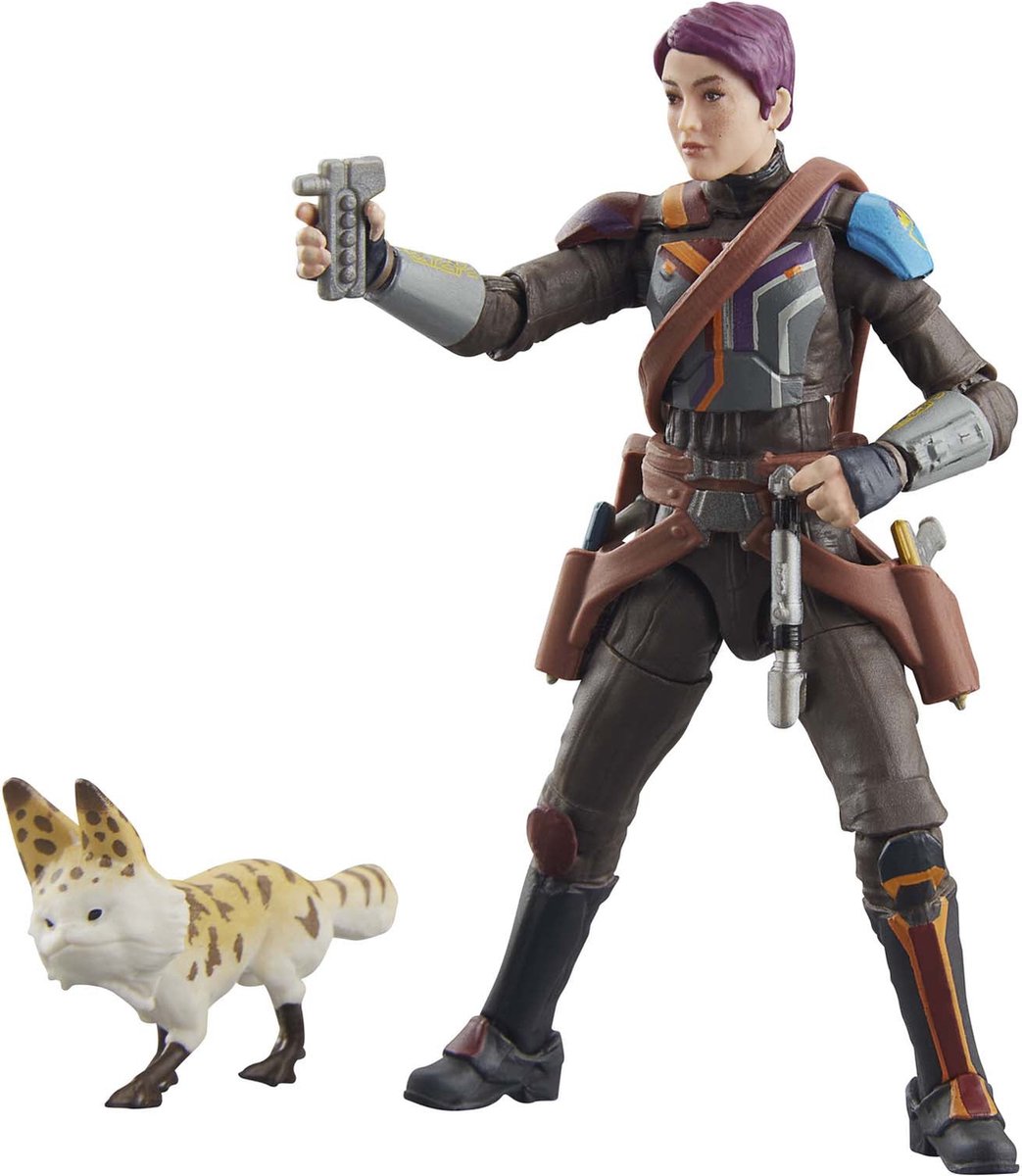 Hasbro Star Wars - Ahsoka Vintage Collection Deluxe Sabine Wren 10 cm Actiefiguur - Multicolours