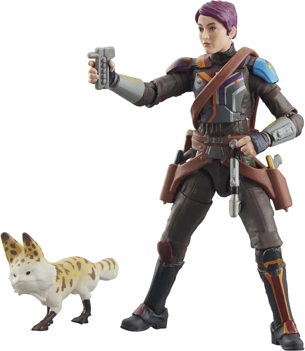 Disney Star Wars Ahsoka Vintage Collection Sabine Wren 10cm Actiefiguur - F68815L0 - afbeelding 5 van 6
