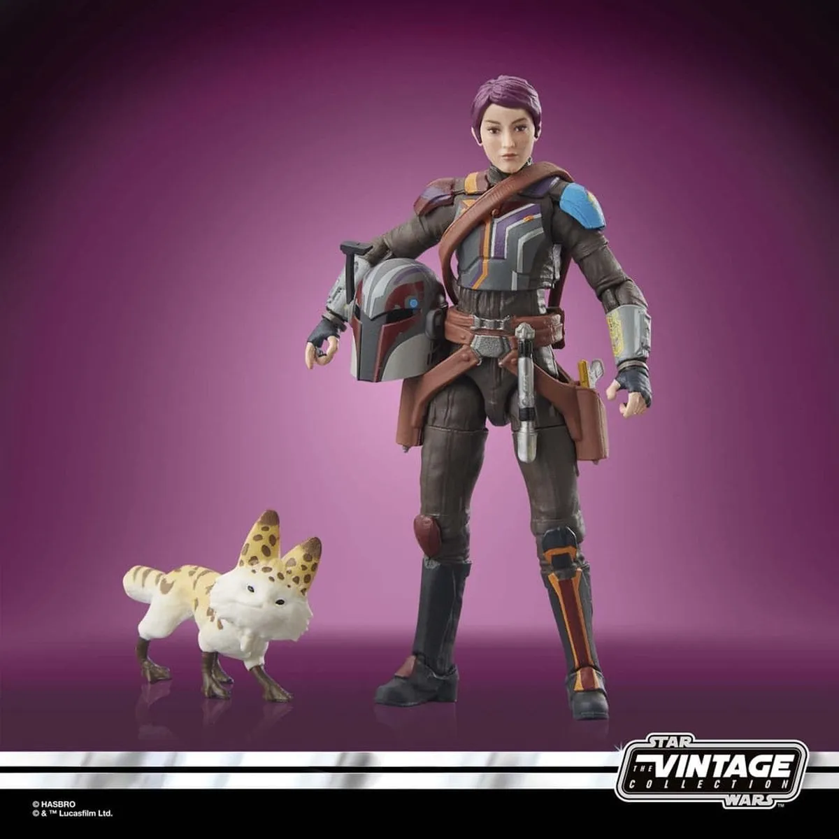 Disney Star Wars Ahsoka Vintage Collection Sabine Wren 10cm Actiefiguur - F68815L0 - afbeelding 3 van 6