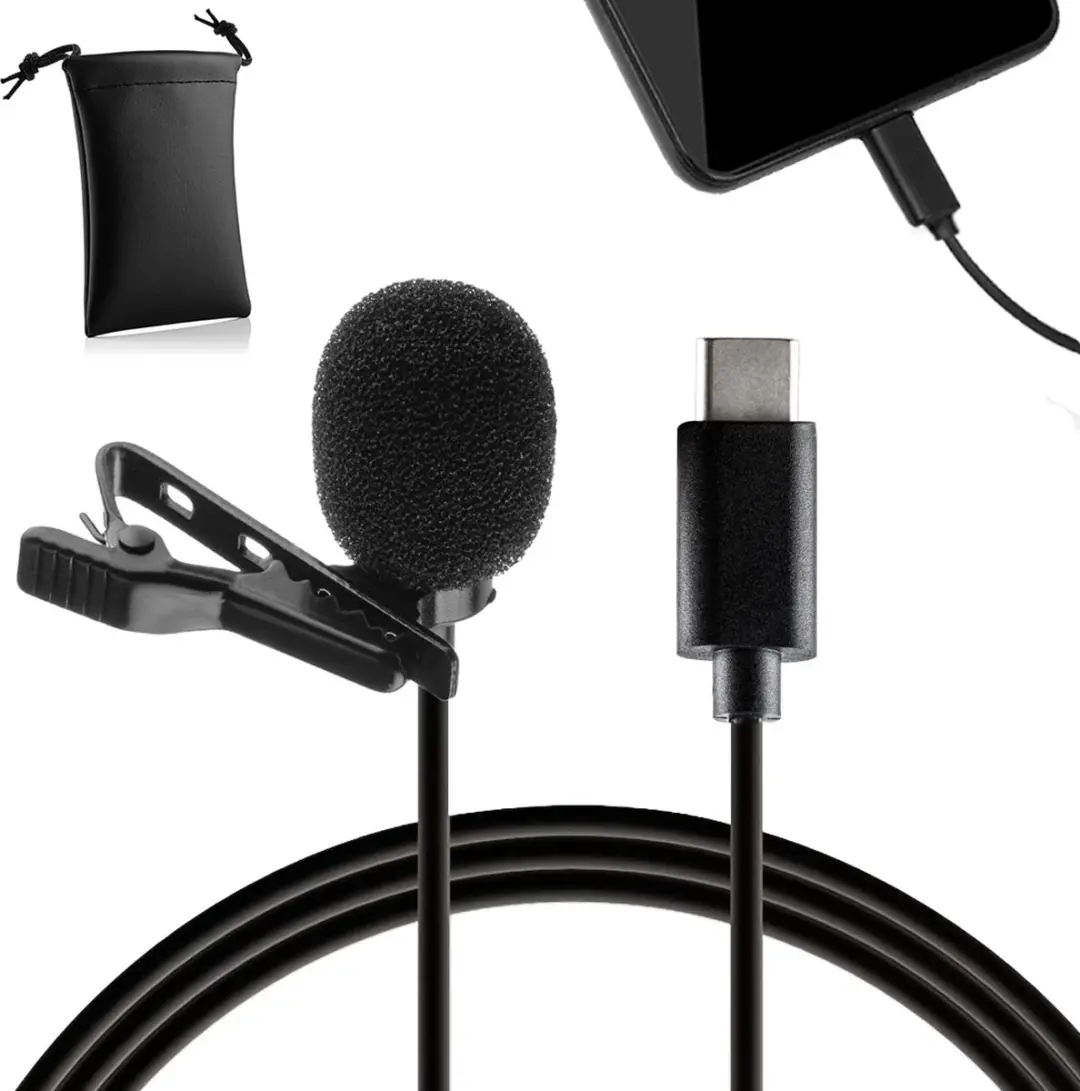 MOJOGEAR MG-26-UC Speldmicrofoon USB-C