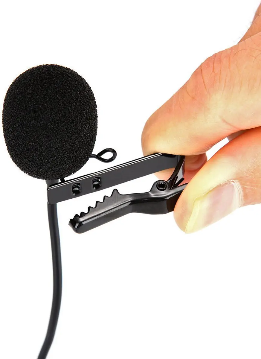 MOJOGEAR MG-26-UC Speldmicrofoon USB-C - 150cm - Zwart