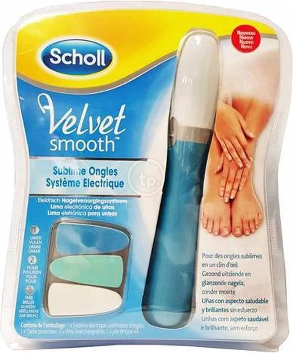 Scholl Velvet Smooth Elektrisch Nagelvijl