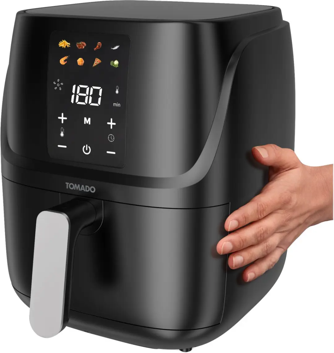 Tomado TAF3010B Airfryer 1300W - 10 Programma's - Zwart