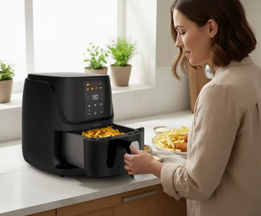 Tomado TAF3010B Airfryer 1300W - 10 Programma's - Zwart