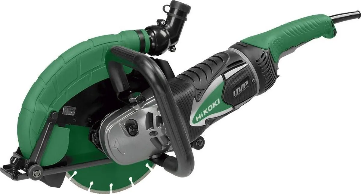 CM9UBY WSZ HAAKSE SLIJPMACHINE MET STOFKAP