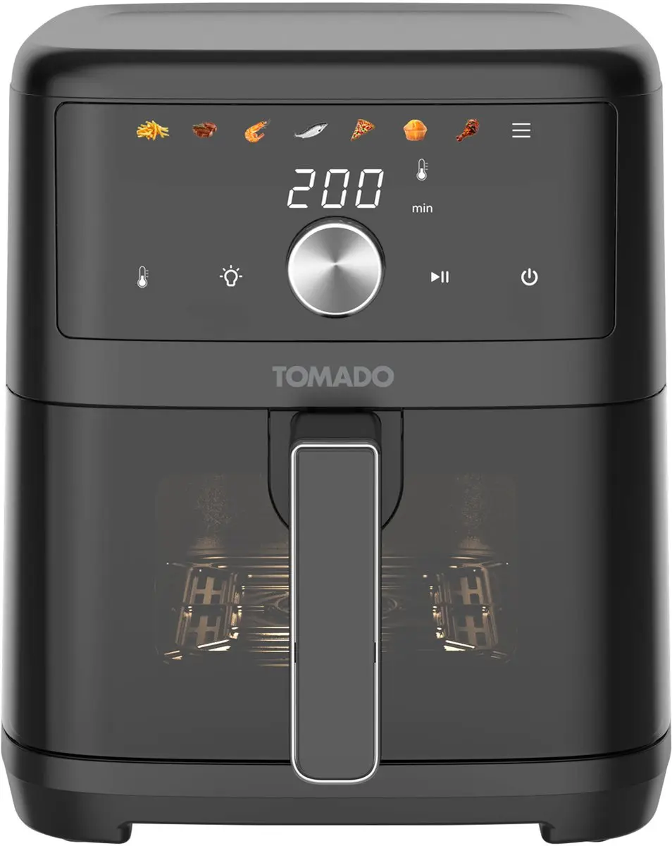 Tomado TAF6002B Airfryer XXL 1500W - 6L - Zwart