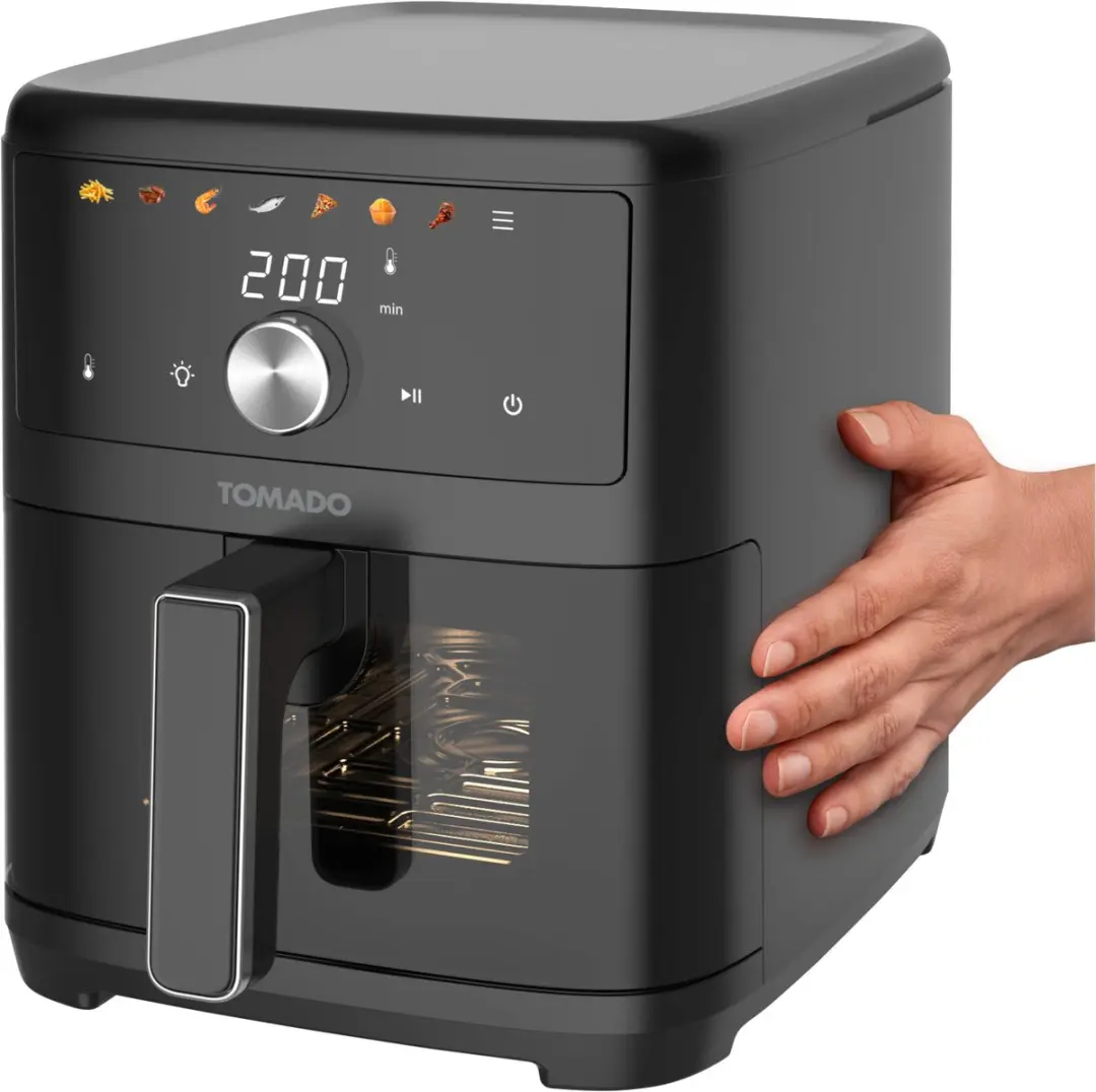 Tomado TAF6002B Airfryer XXL 1500W - 6L - Zwart