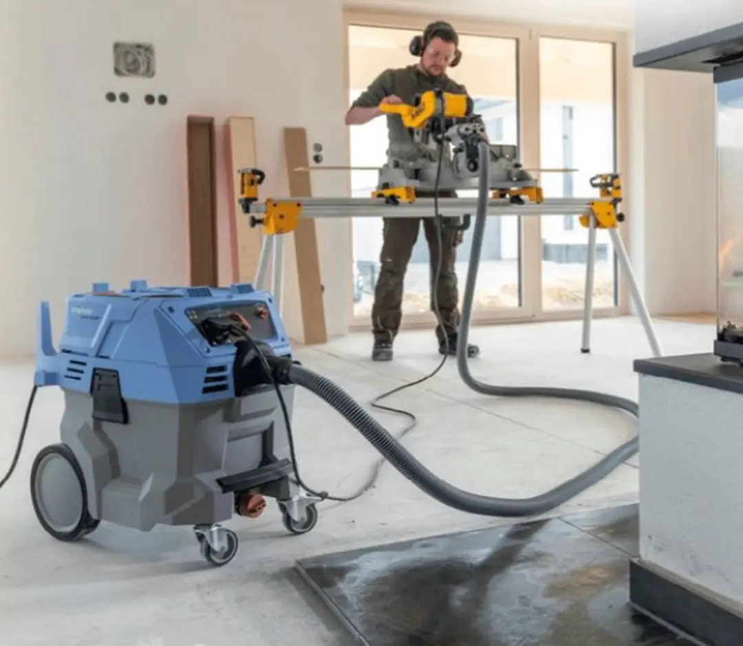 Kranzle Ventos 32 L/PC Stofzuiger 1200W - Grijs/Blauw/Zwart - afbeelding 6 van 6