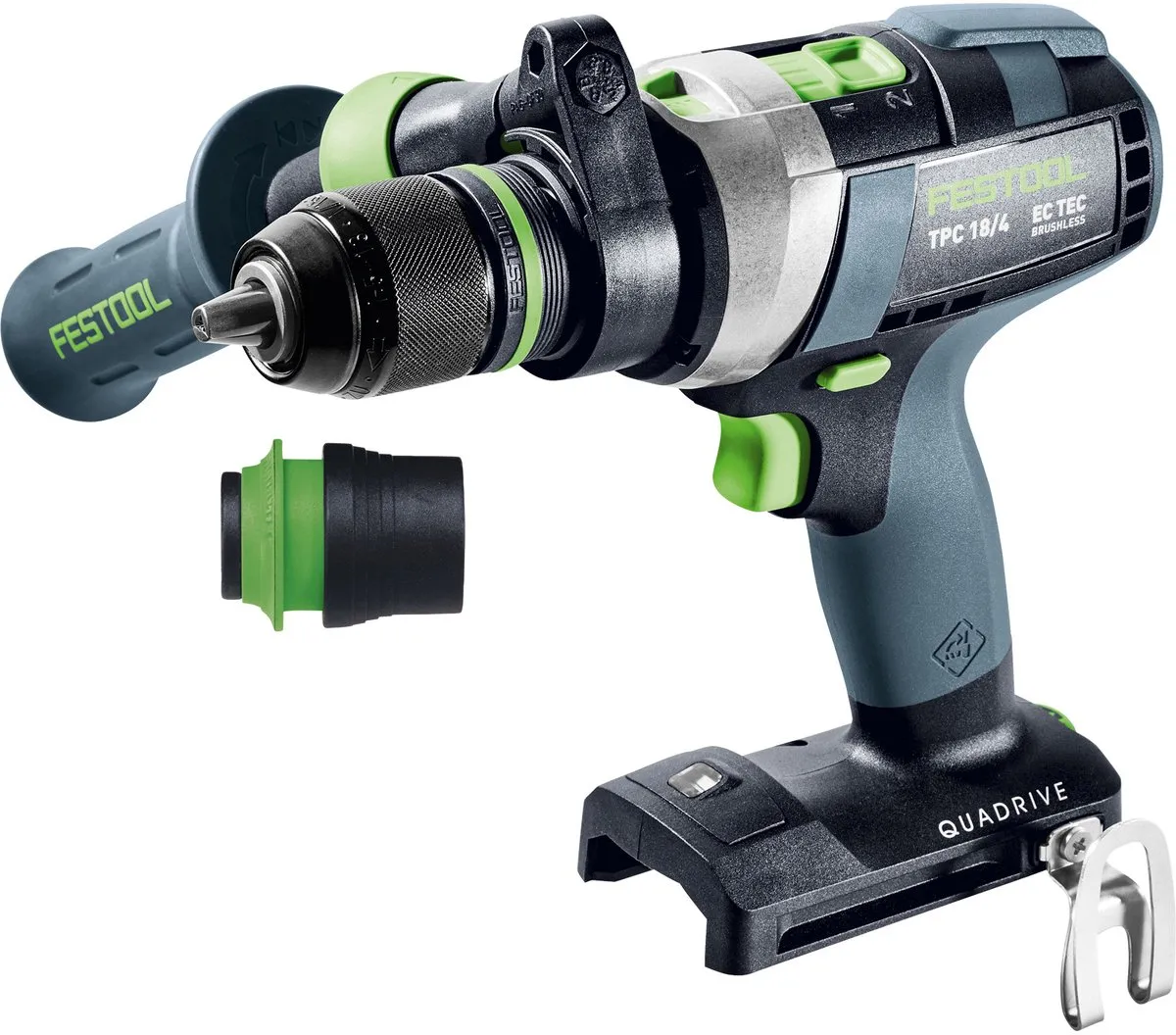 Festool TPC 18/4 I-Basic-Set QUADRIVE Accu Klopboormachine - 18V