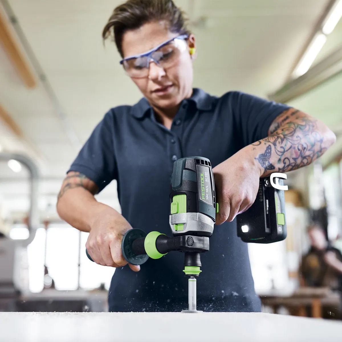 Festool TPC 18/4 I-Basic-Set QUADRIVE Accu Klopboormachine - 18V