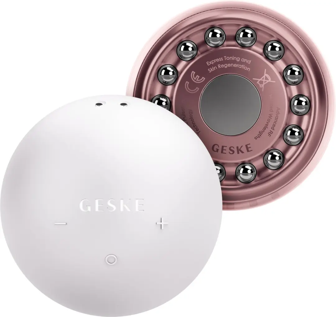 GESKE GK000065SL01 SmartAppGuided Gezichtsmassager - Anti-Aging 6-in-1 - Starlight