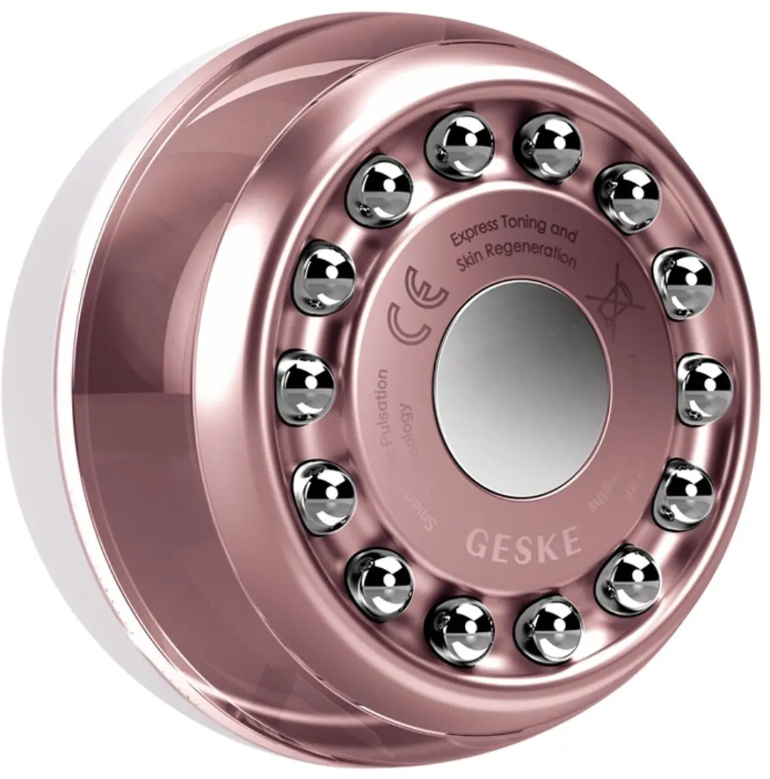 GESKE GK000065SL01 SmartAppGuided Gezichtsmassager - Anti-Aging 6-in-1 - Starlight