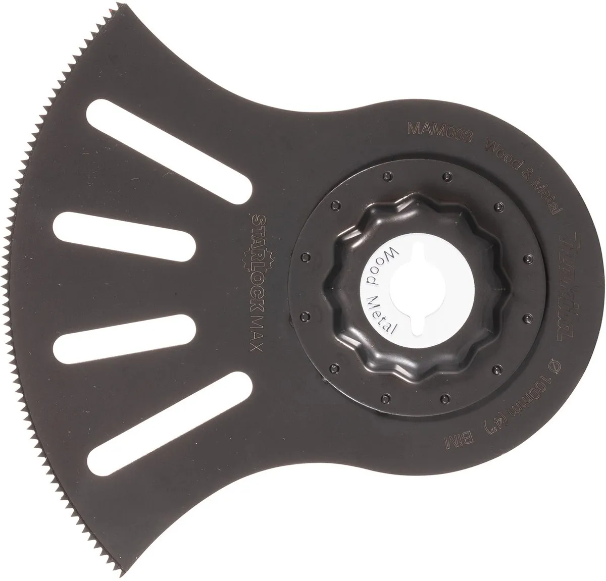 Makita Segmentzaagblad B-66422 - Oscillerend - 100mm - Hout/Metalen