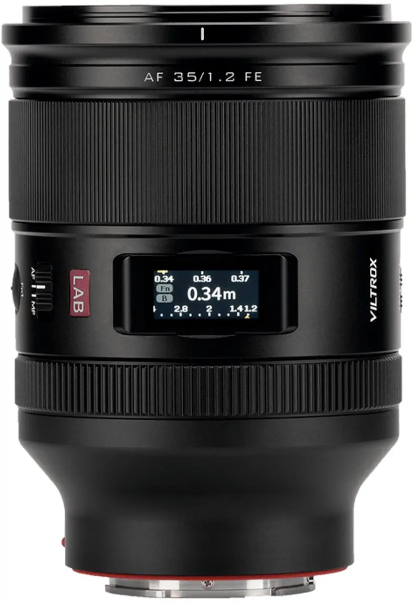 Viltrox 35mm F1.2 Sony FE Objectief - 77mm Filter - Zwart