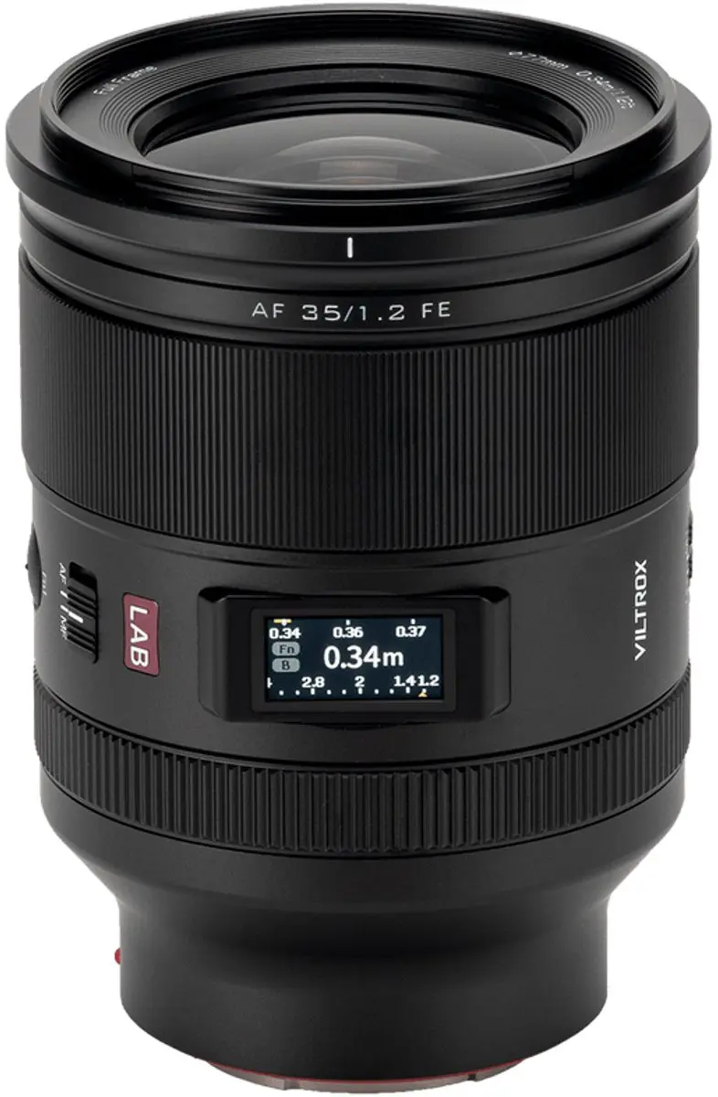 Viltrox 35mm F1.2 Sony FE Objectief