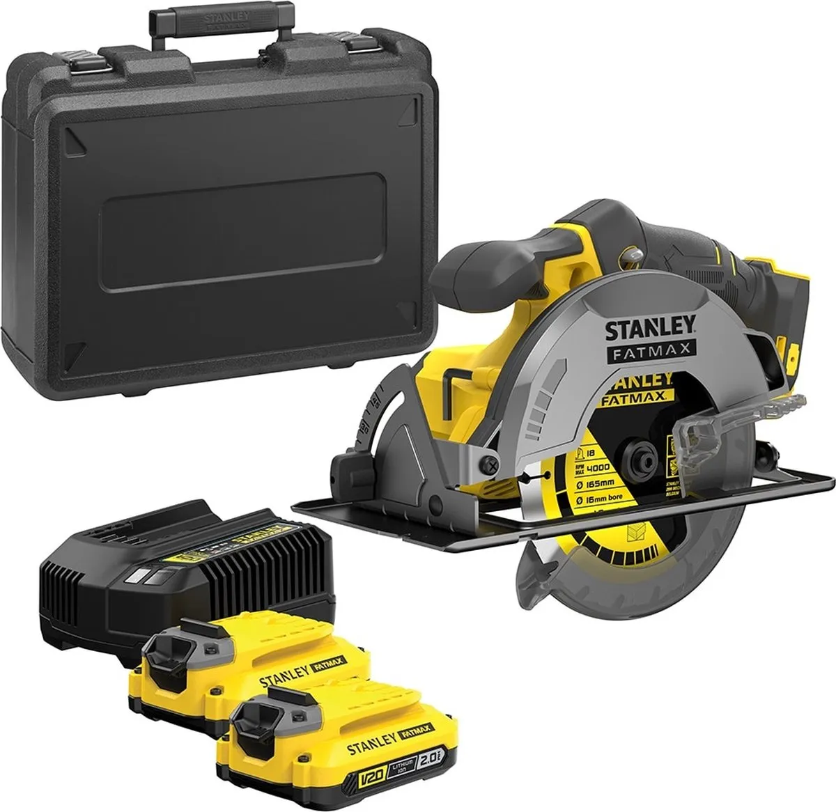 Stanley FATMAX V20 SFMCS550M2K Cirkelzaag 190mm