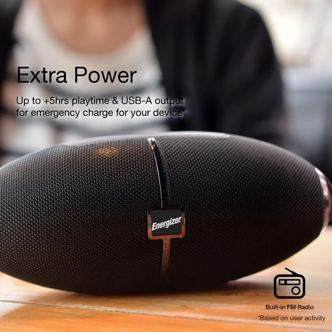 Energizer BTS-205 Bluetooth Luidspreker 20W - Zwart