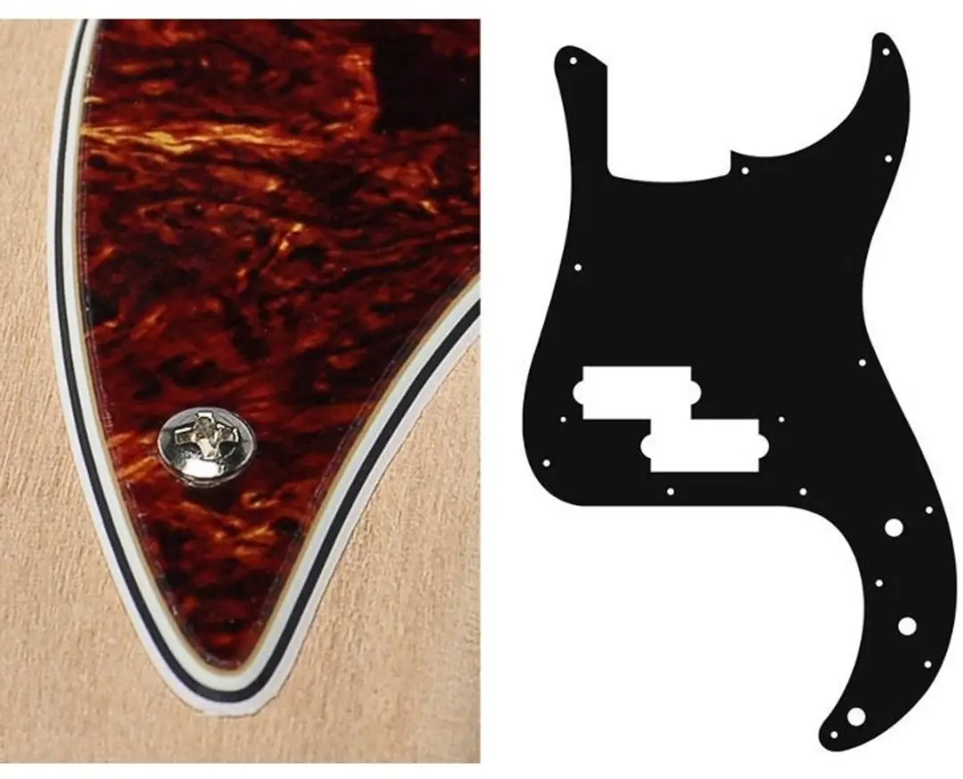 Boston PB-415-T Punchbass Pickguard - 4 Ply Tortoise